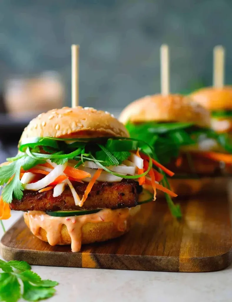 Tofu Banh Mi Vegan Sliders. vegan Slider Recipes