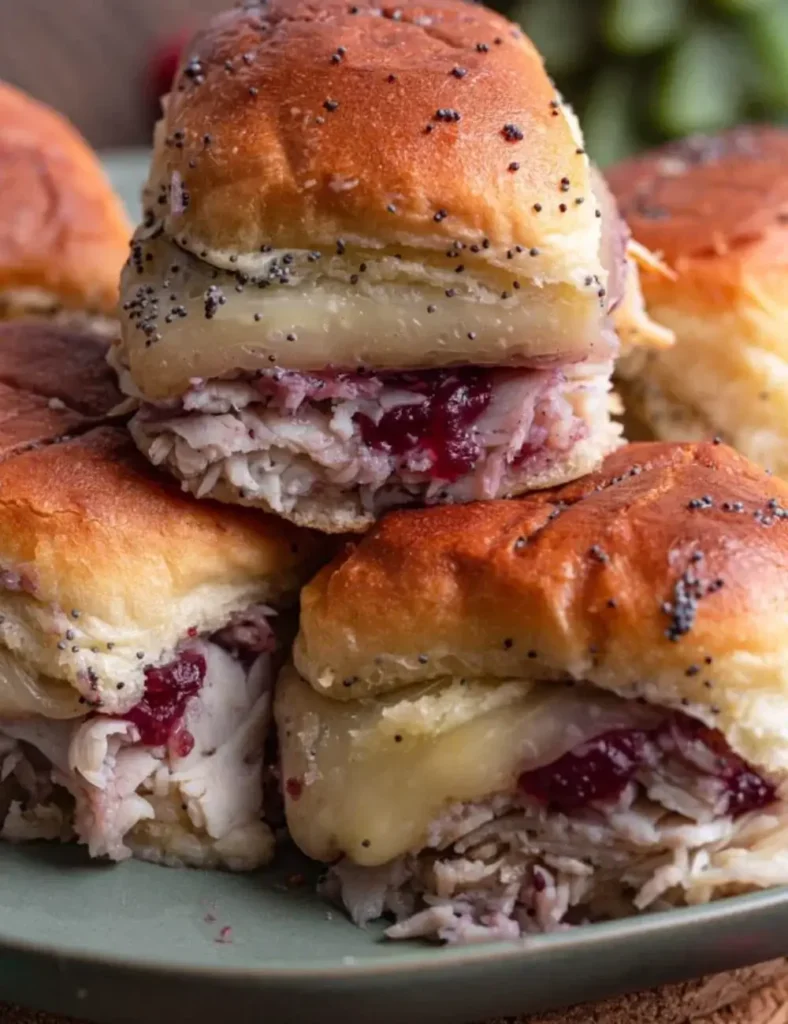 Turkey Cranberry Sliders