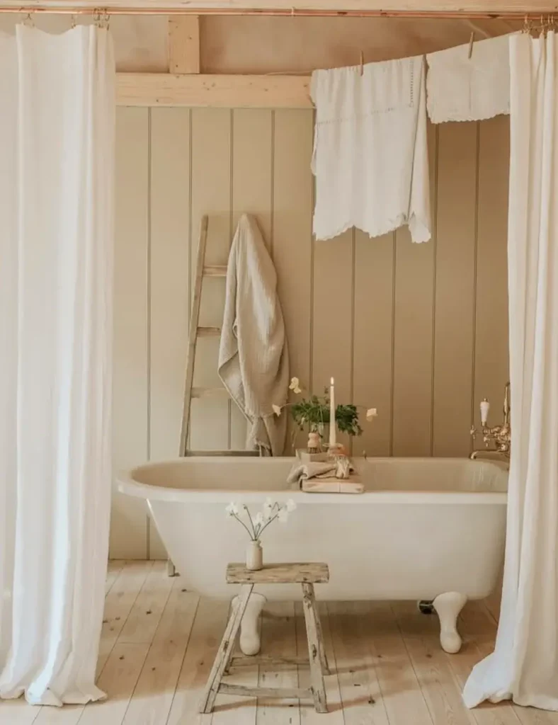 Use as Bathroom Towel Storage