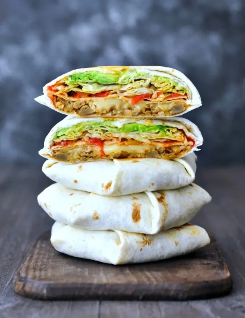 Vegan Crunchwrap. Vegan Air Fryer Recipes