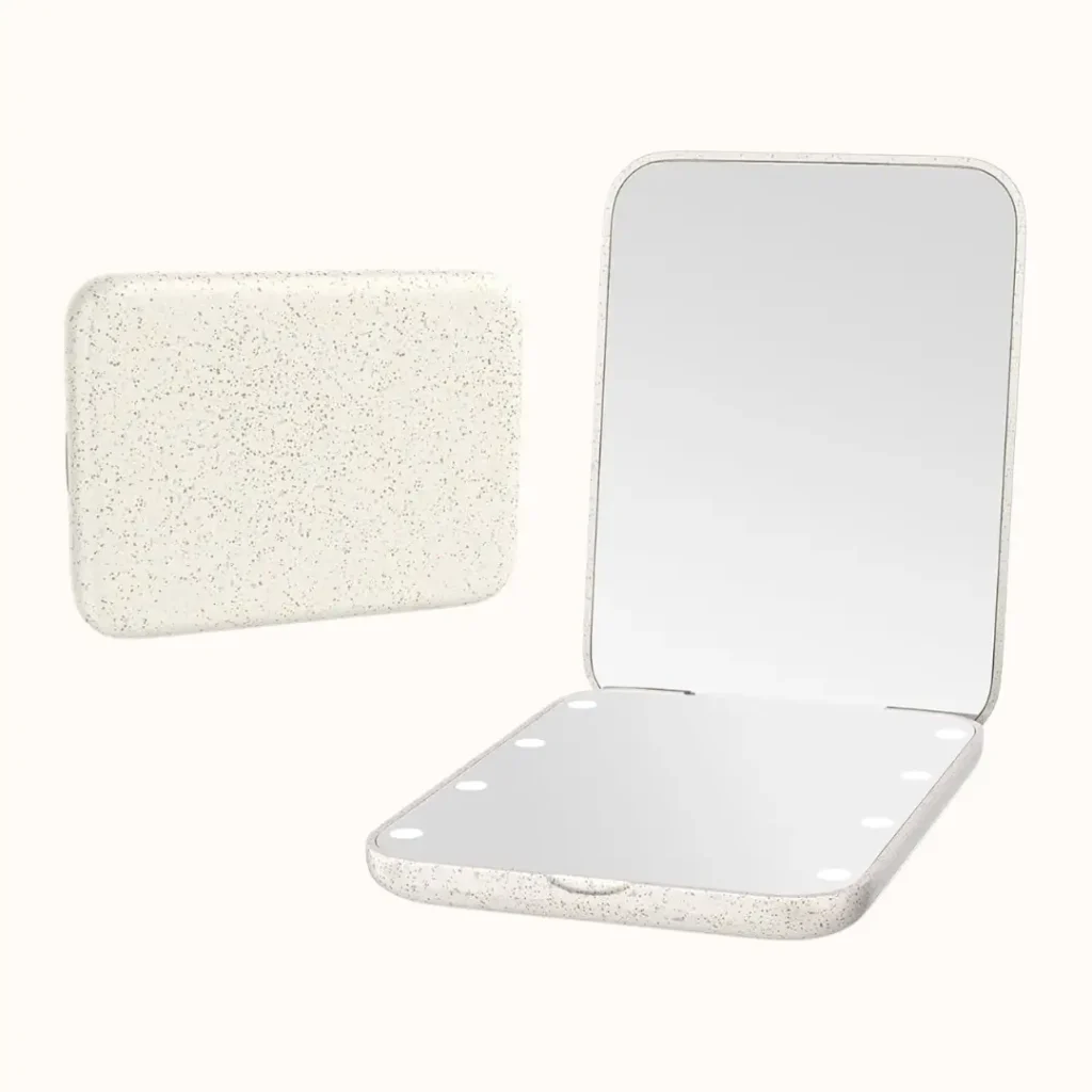 Wheat Straw Compact Mirror