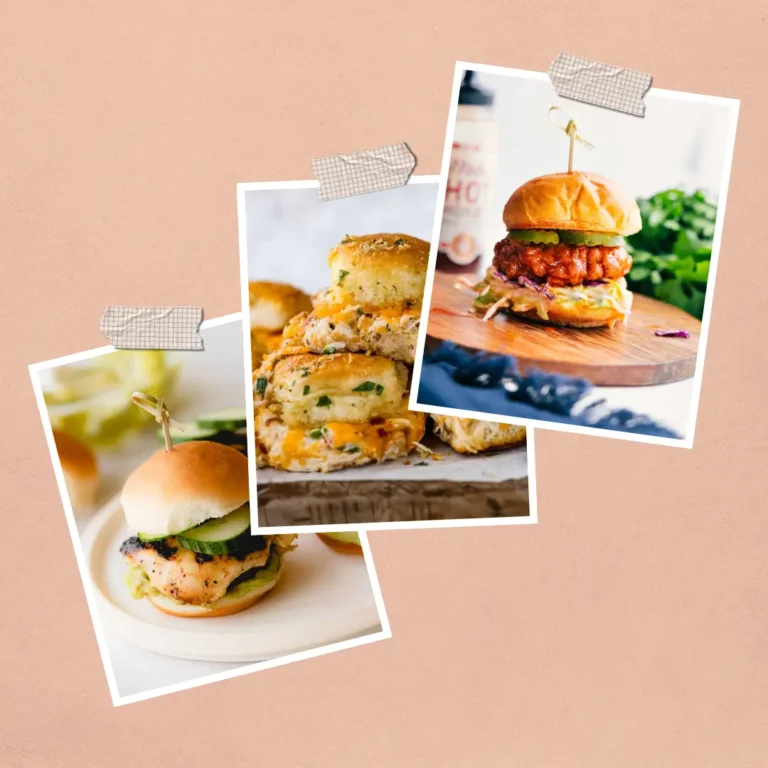 Chicken Slider Recipes