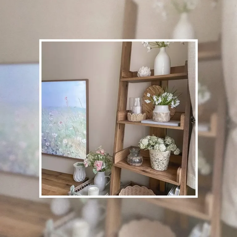 farmhouse ladder decor ideas