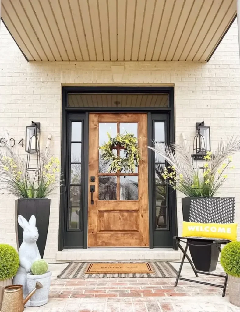 spring front porch decor ideas
