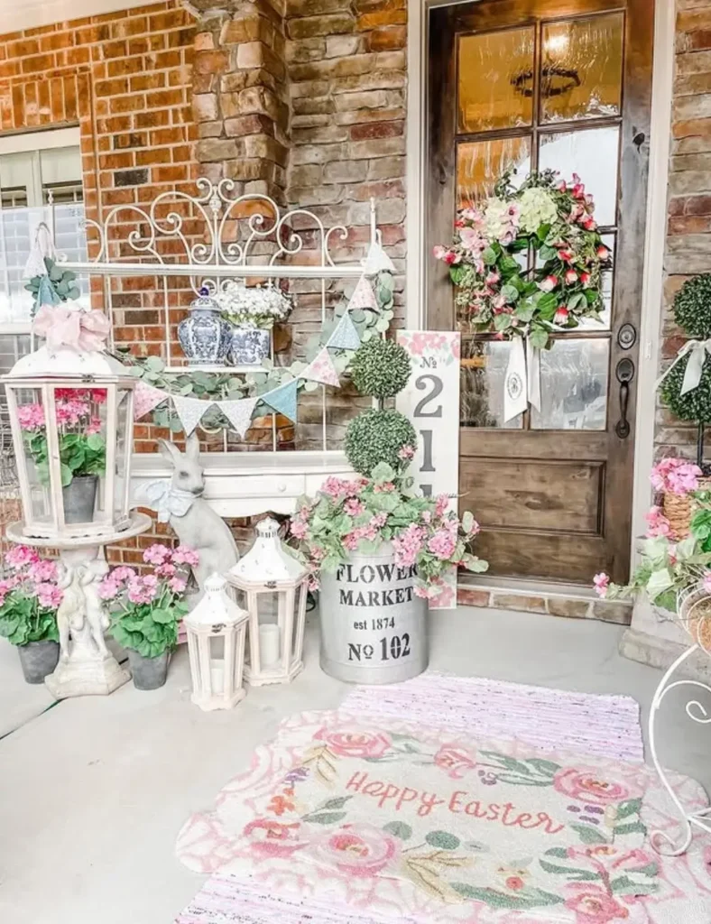 spring front porch decor ideas