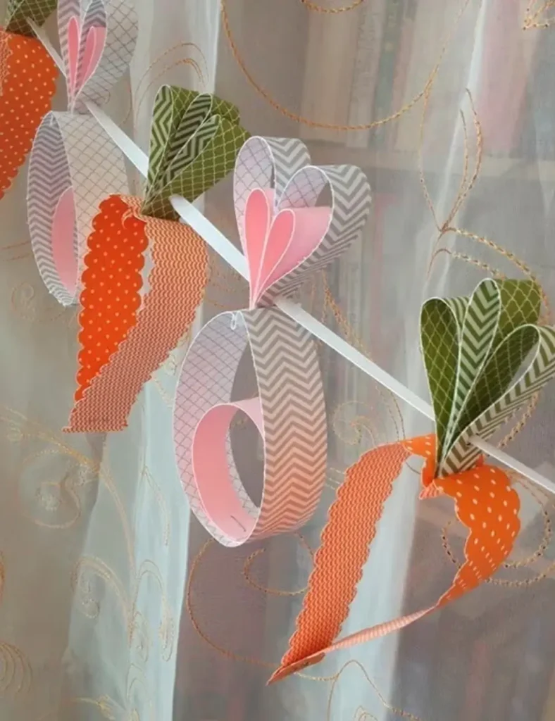 Bunny and Carrot Garland