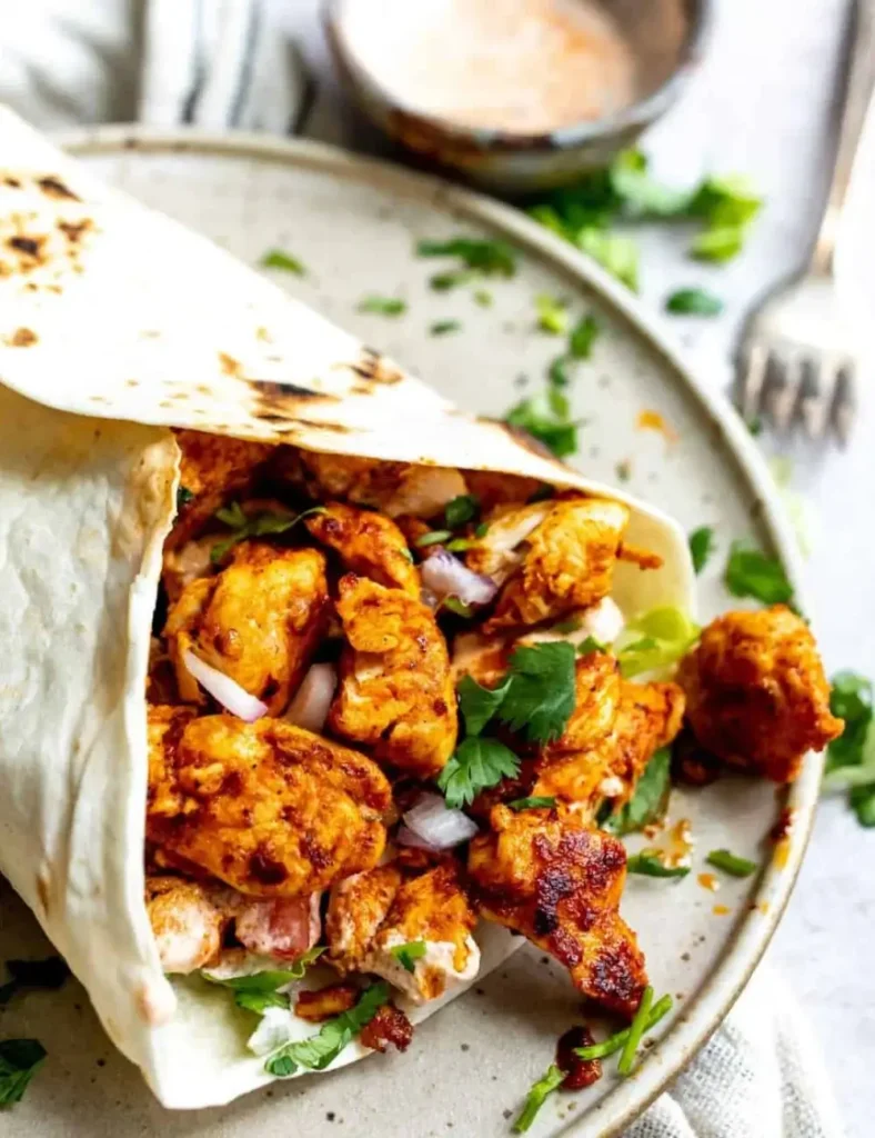 Cajun Chicken Wrap