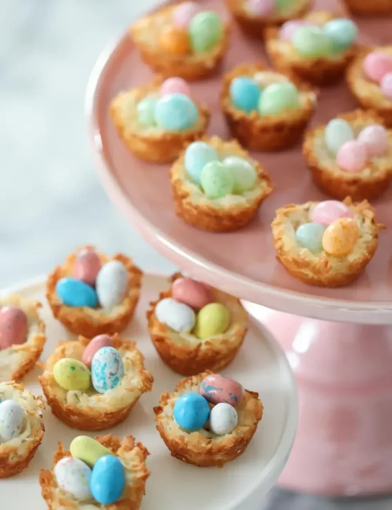 Coconut Macaroon Nests