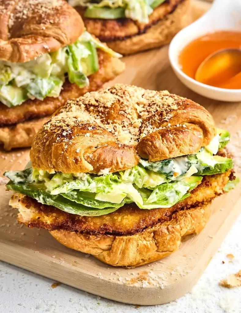 Crispy Chicken Croissant Sandwich
