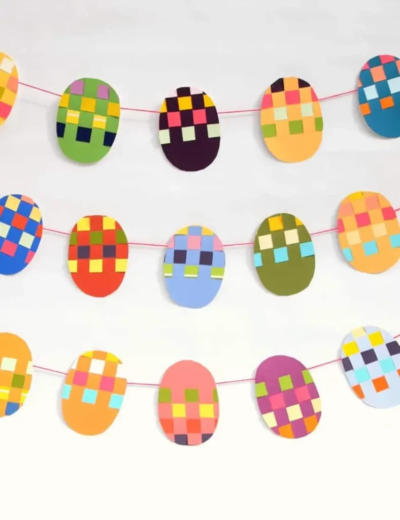 DIY Easter Egg Banner