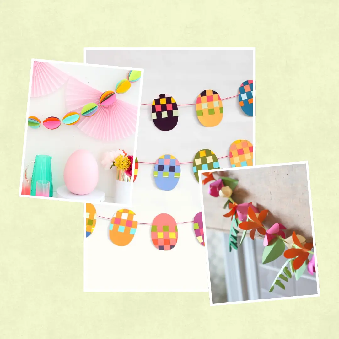 DIY Easter Garlands