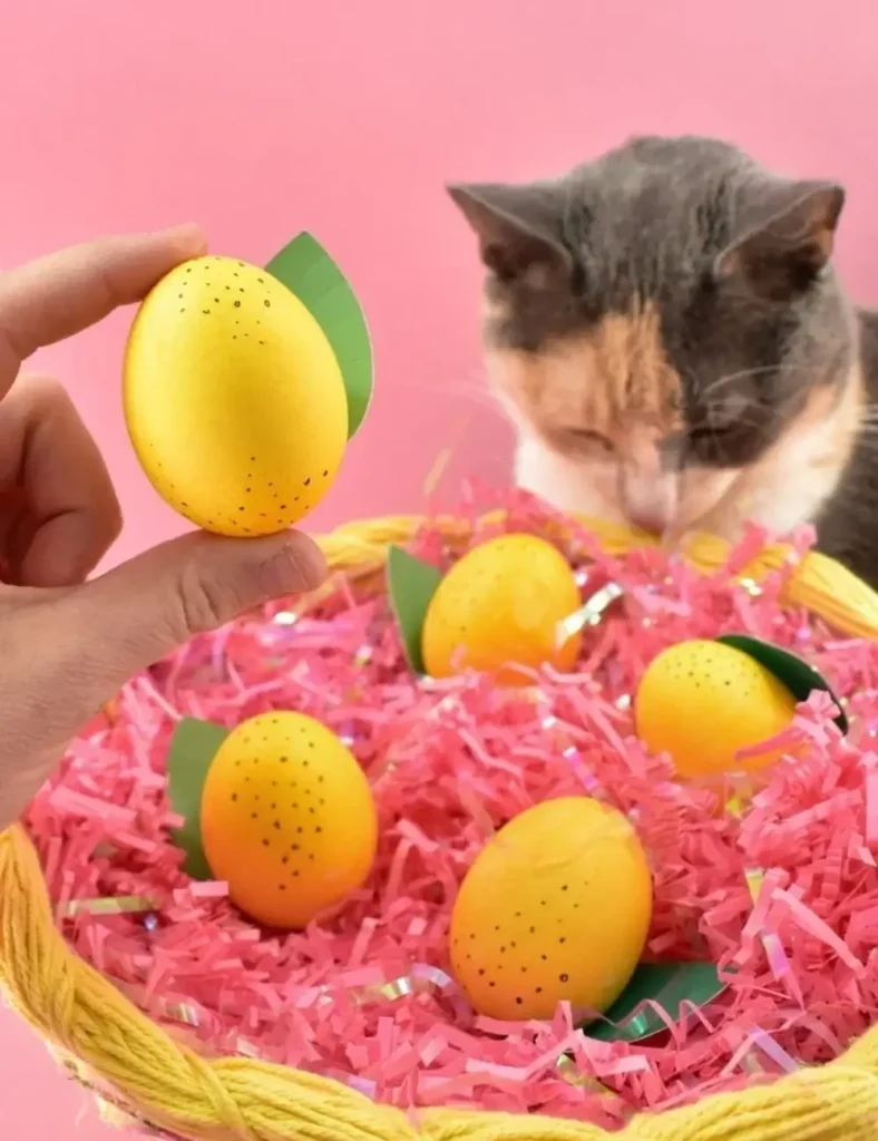 Easy and Adorable Lemon Easter Eggs