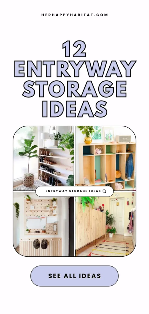 ENTRYWAY STORAGE Ideas