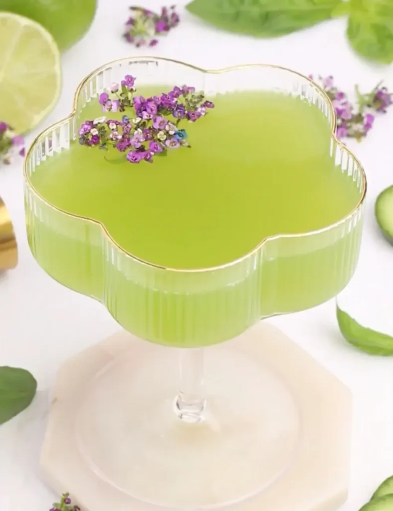 Floral Garden Mocktail