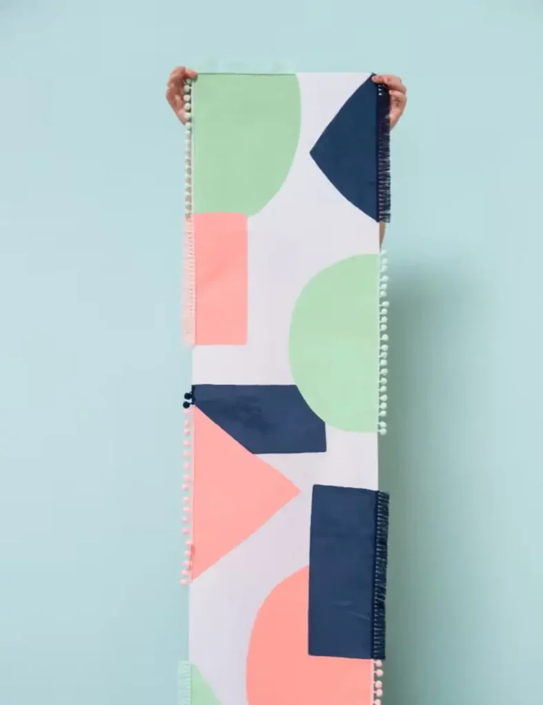 Geometric Table Runner