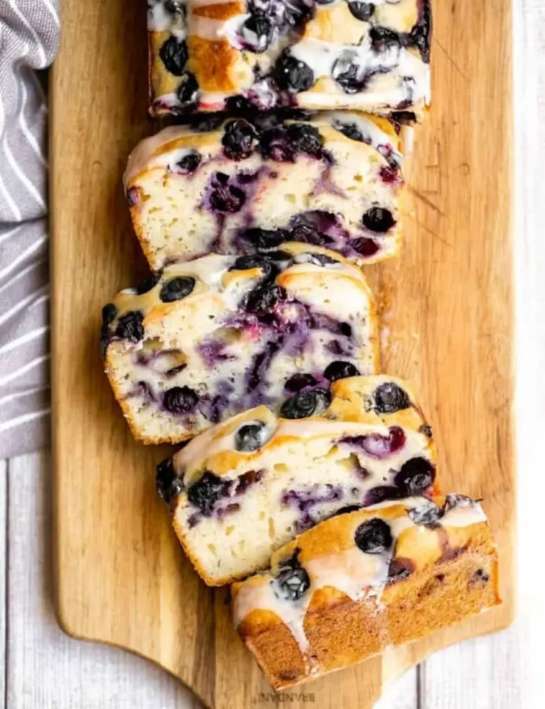 Lemon Blueberry Bread. Spring Dessert Recipes