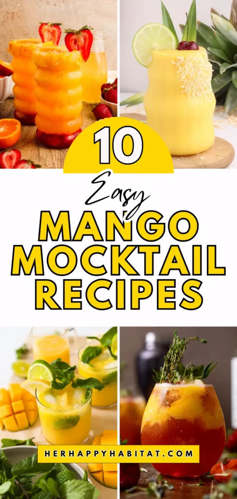 mango mocktail recipes