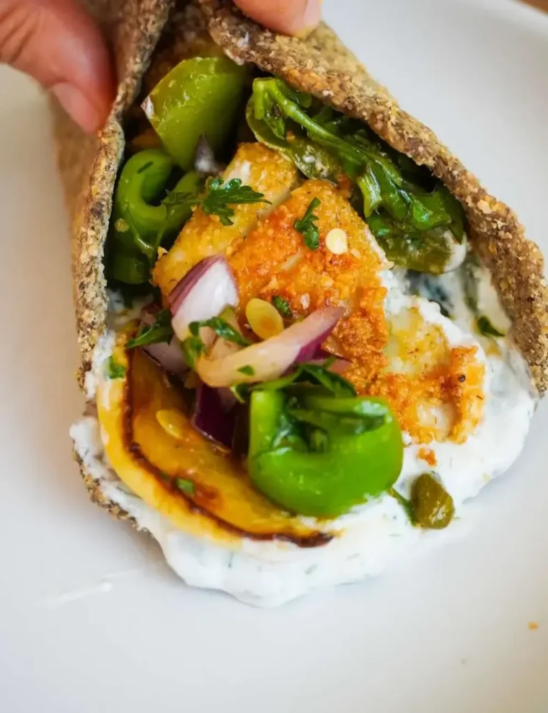 Mediterranean Fish Wraps