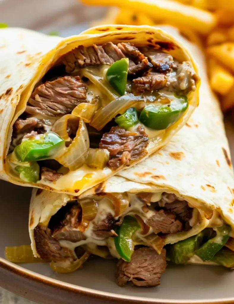Philly Cheesesteak Wrap