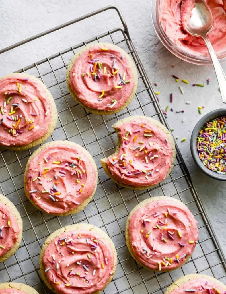Soft Lofthouse Style Gluten-Free Sugar Cookies. Spring Dessert Recipes
