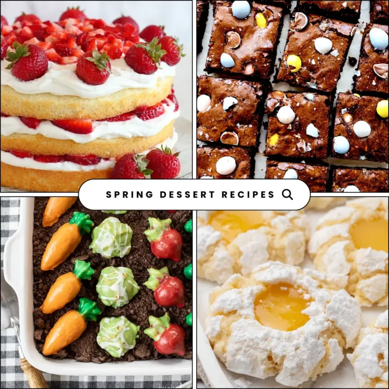 Spring Dessert Recipes