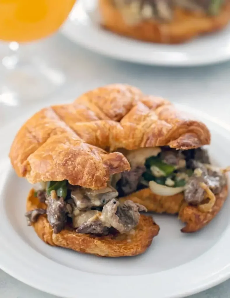 Steak and Cheese Croissants