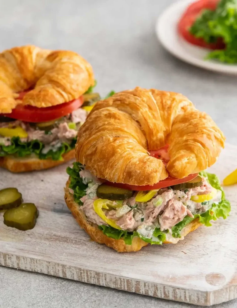 Tuna Croissant Sandwich