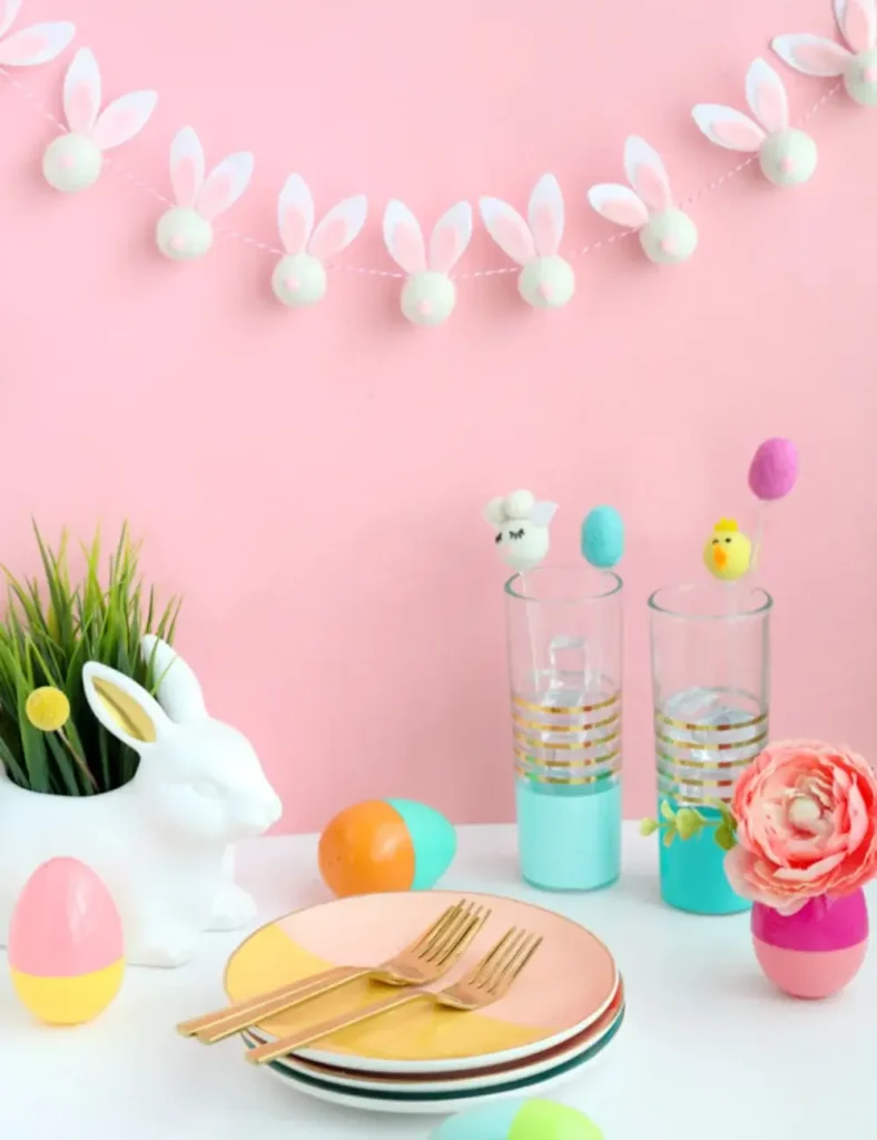 diy easter garlands