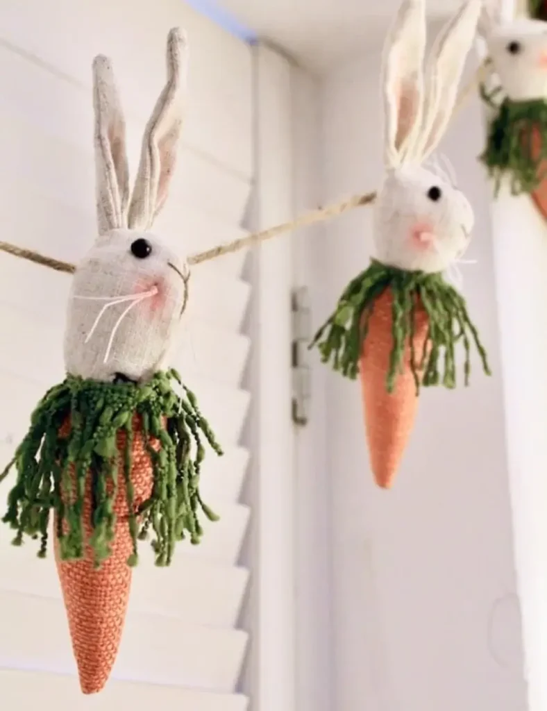 diy easter garlands