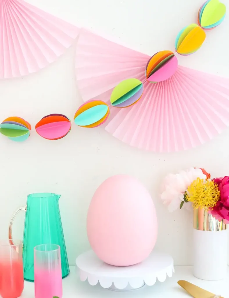 diy easter garlands