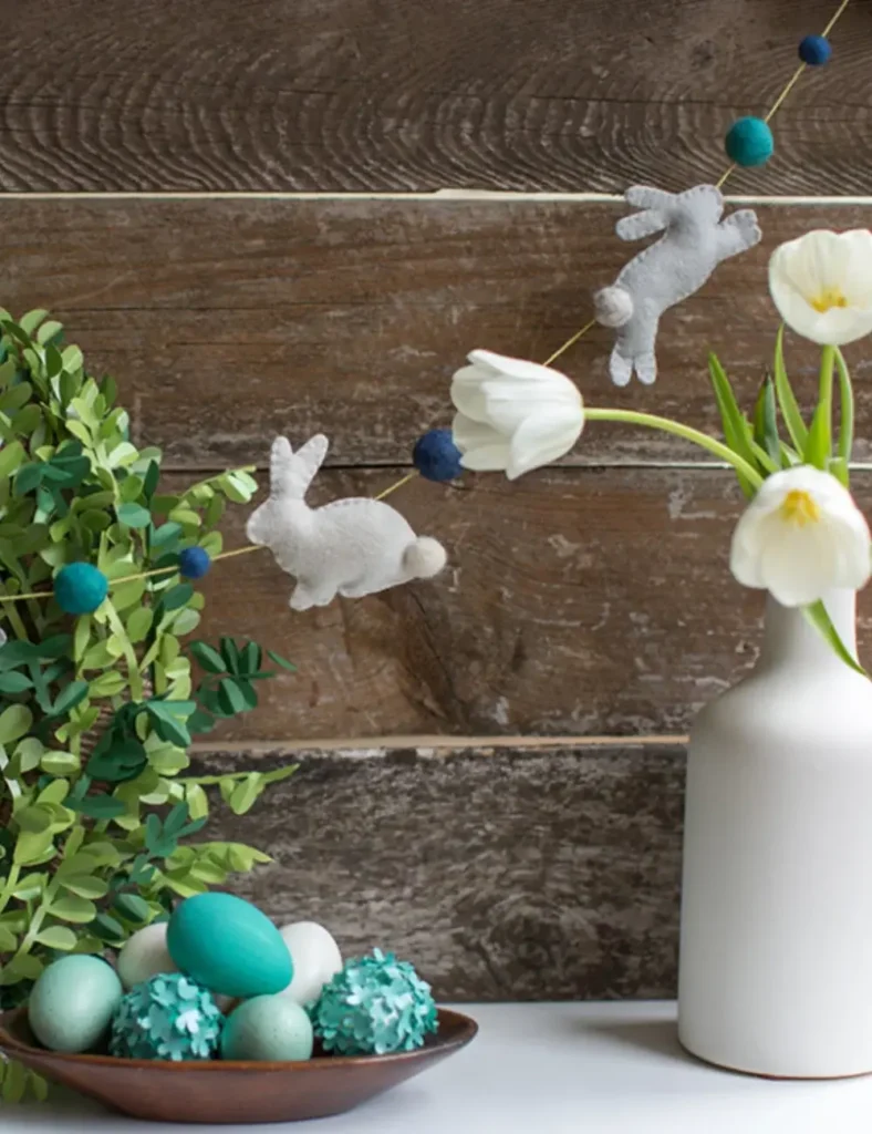 diy easter garlands
