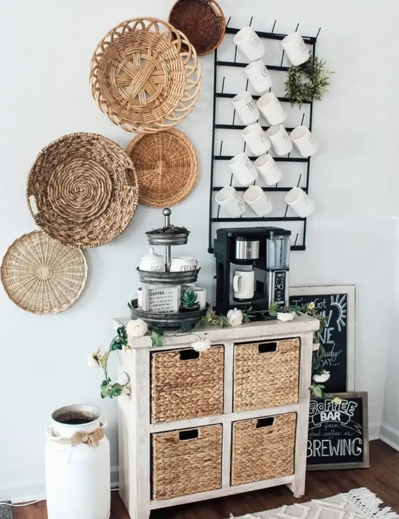 spring coffee station ideas