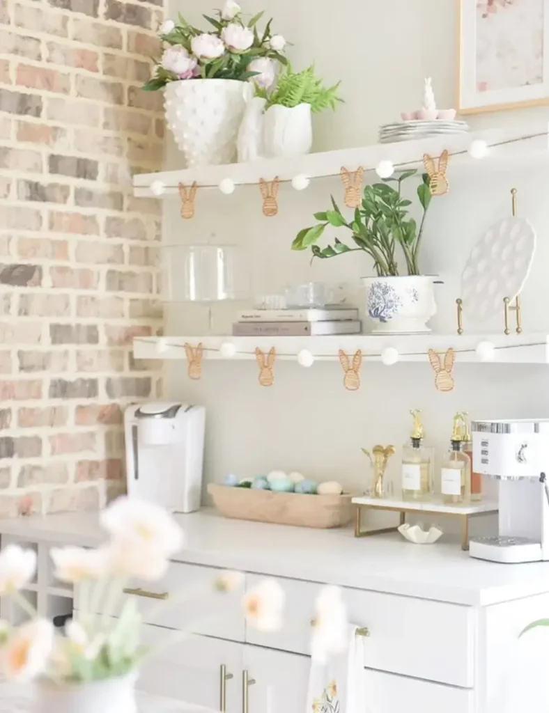 spring coffee station ideas