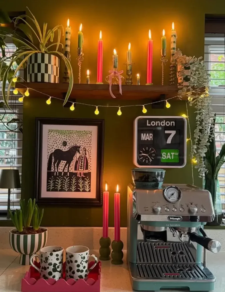 spring coffee station ideas