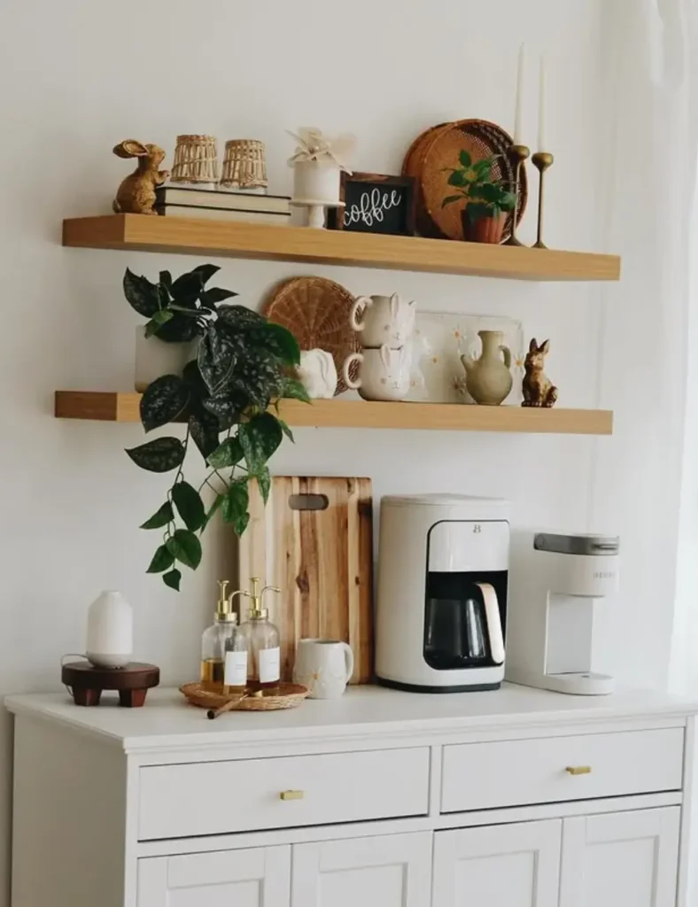 spring coffee station ideas