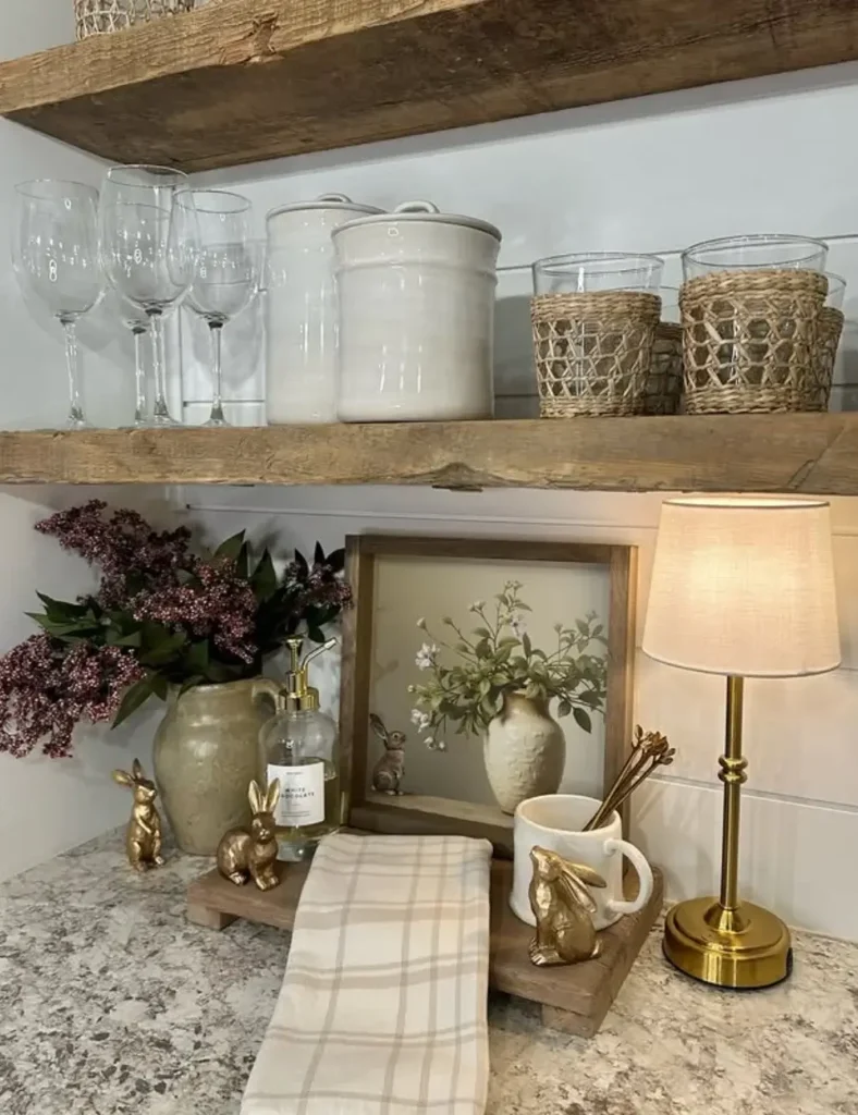 spring coffee station ideas