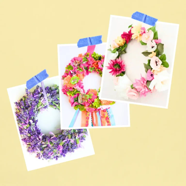 DIY SUMMER WREATHS