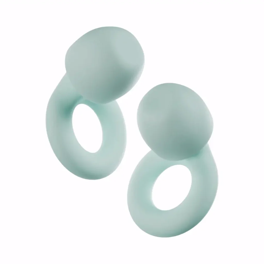 Mint Ear plugs. Dorm Room Essentials