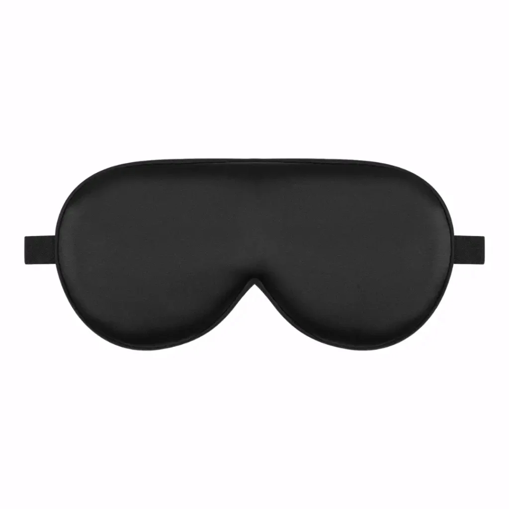 Black sleep mask. Dorm Room Essentials (2)