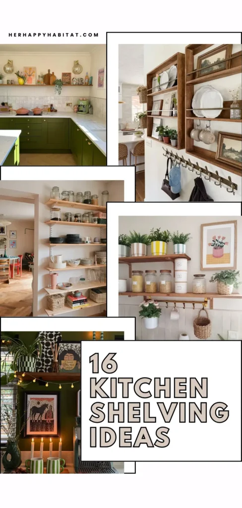 Kitchen shelving ideas