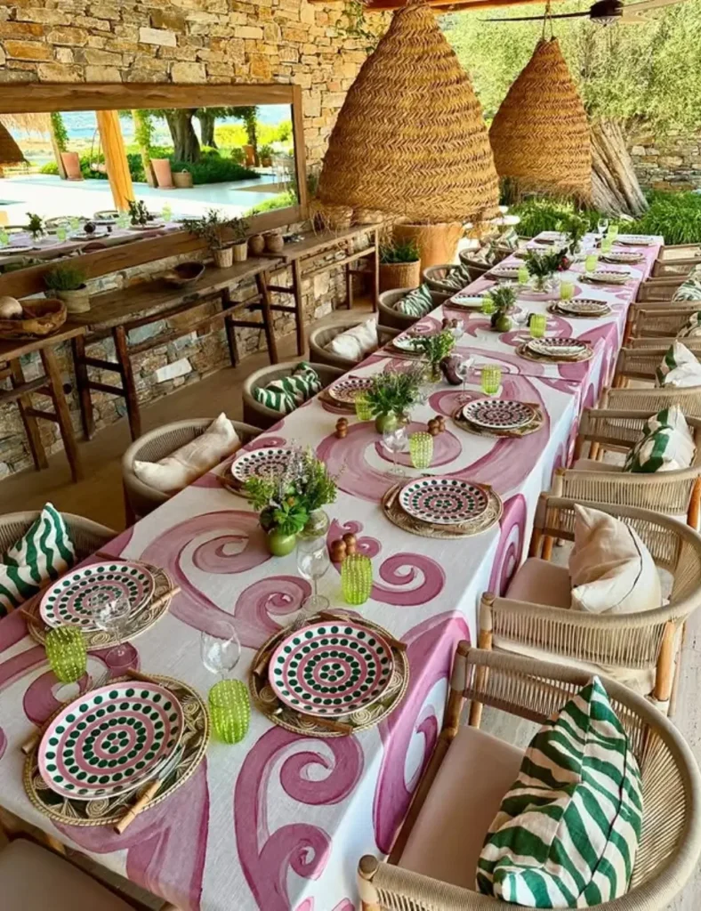 Layer Bold Patterns with Natural Textures