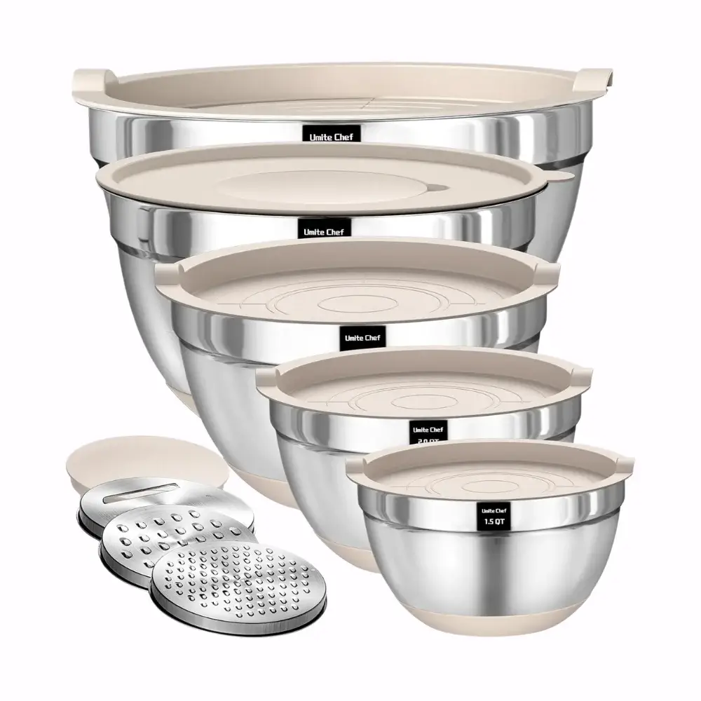 Mixing Bowls with Airtight Lids