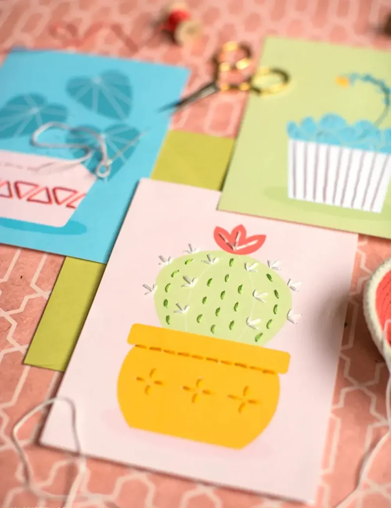 Mother’s Day Sewing Cards