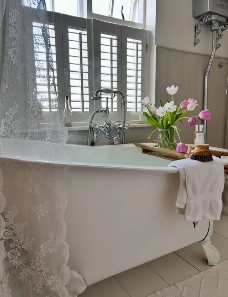 Put a Bunch of Tulips by the Tub and Call It a Day