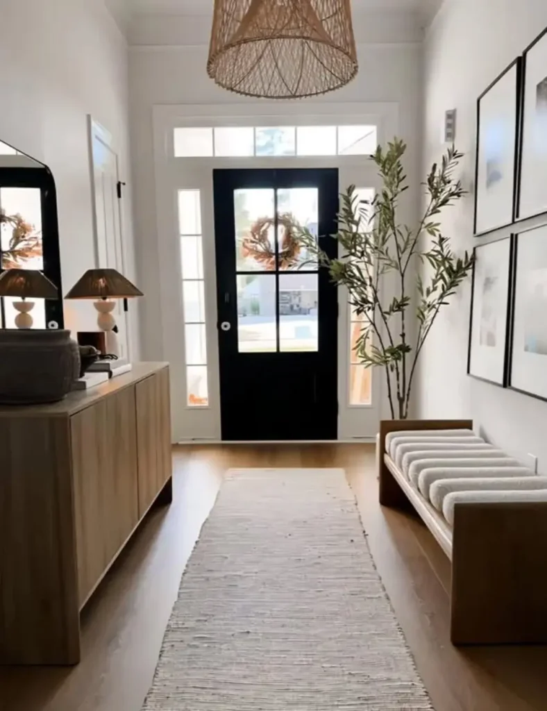 Sculptural-Statement-Bench.-Entryway-Bench-Ideas