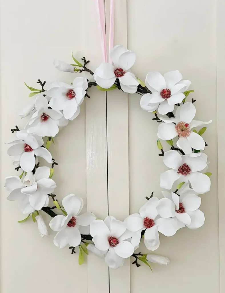 Summer Magnolia Wreath