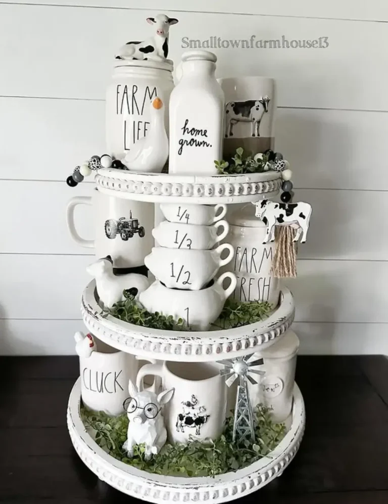 farmhouse-tiered-tray-decor-ideas