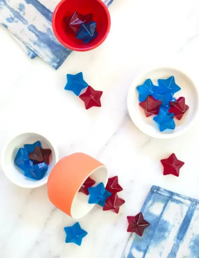 fourth of july jello shots