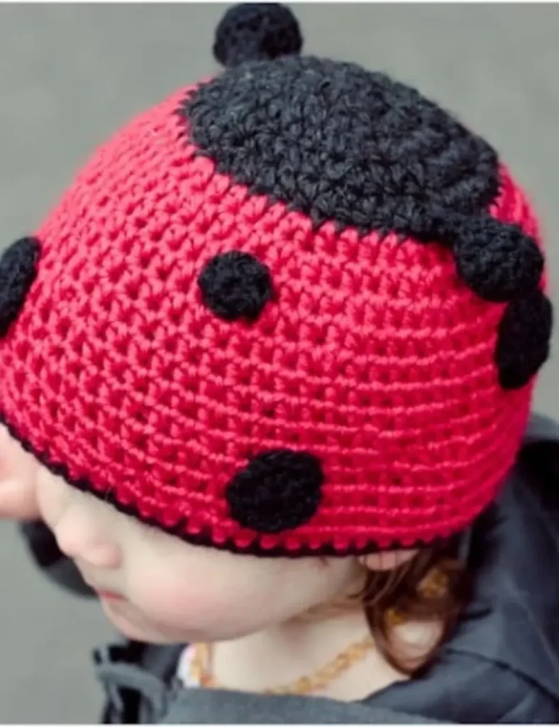ladybug beanie