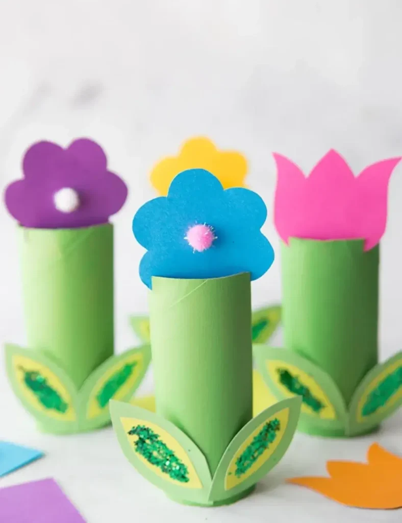 spring toilet paper crafts